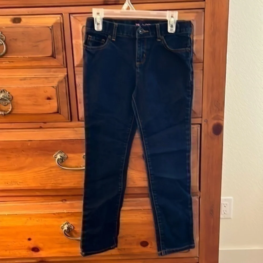 The Children’s Place Girl’s blue skinny jeans, size 10.